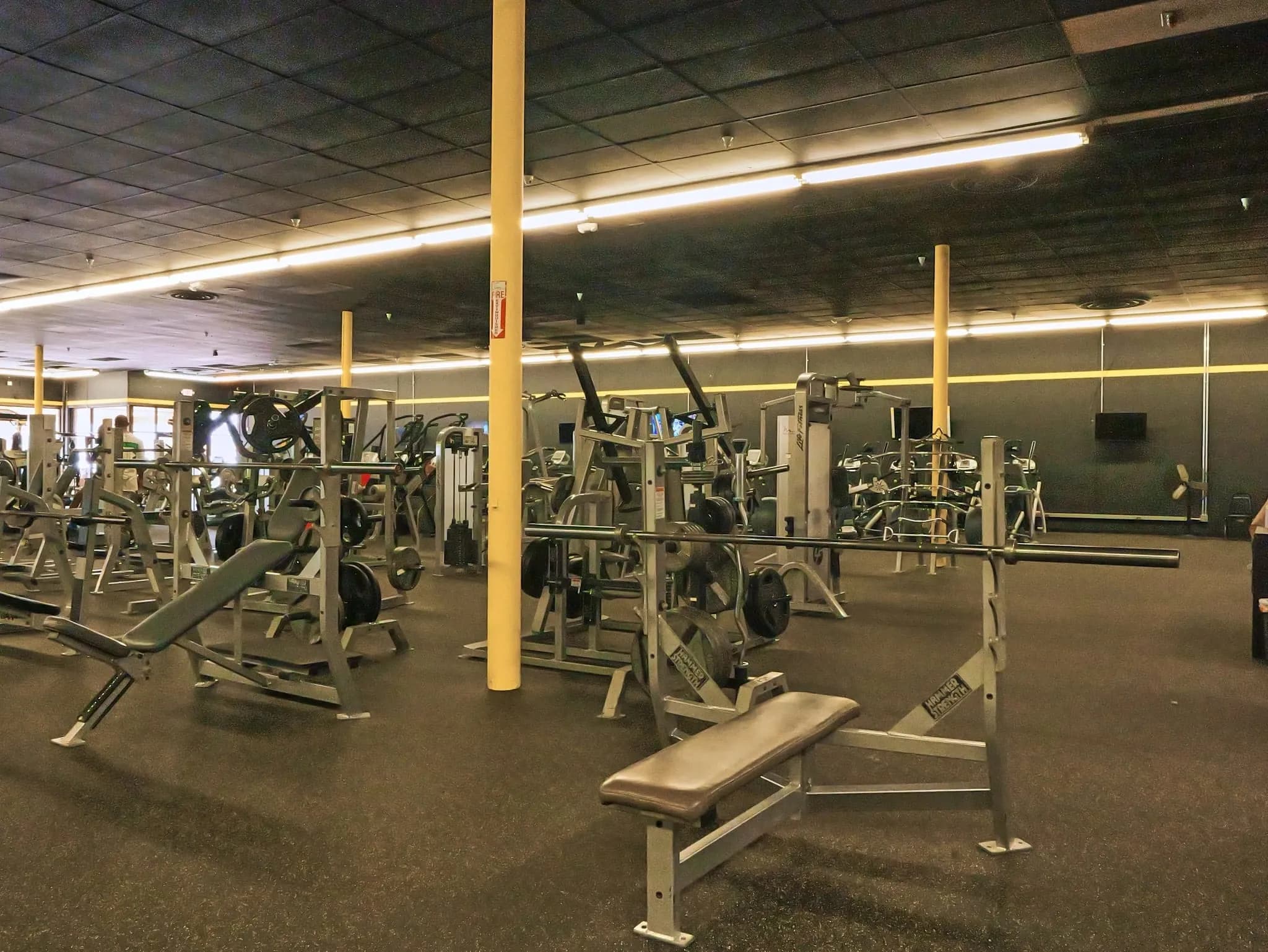 Gym floor of Bee Fit Health Club